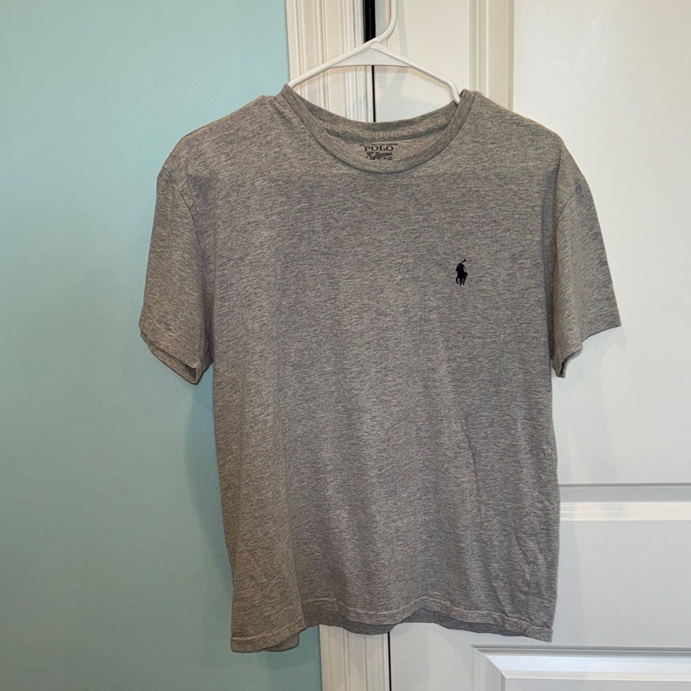 Polo by Ralph Lauren Heather Gray Short Sleeve Tee